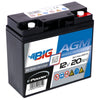 BIG E-Power AGM 12V 20Ah Versorgerbatterie