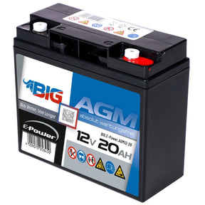 BIG E-Power AGM 12V 20Ah Versorgerbatterie