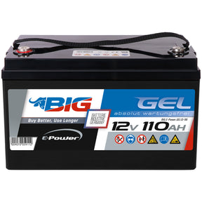 BIG E-Power GEL 12V 110Ah Versorgerbatterie