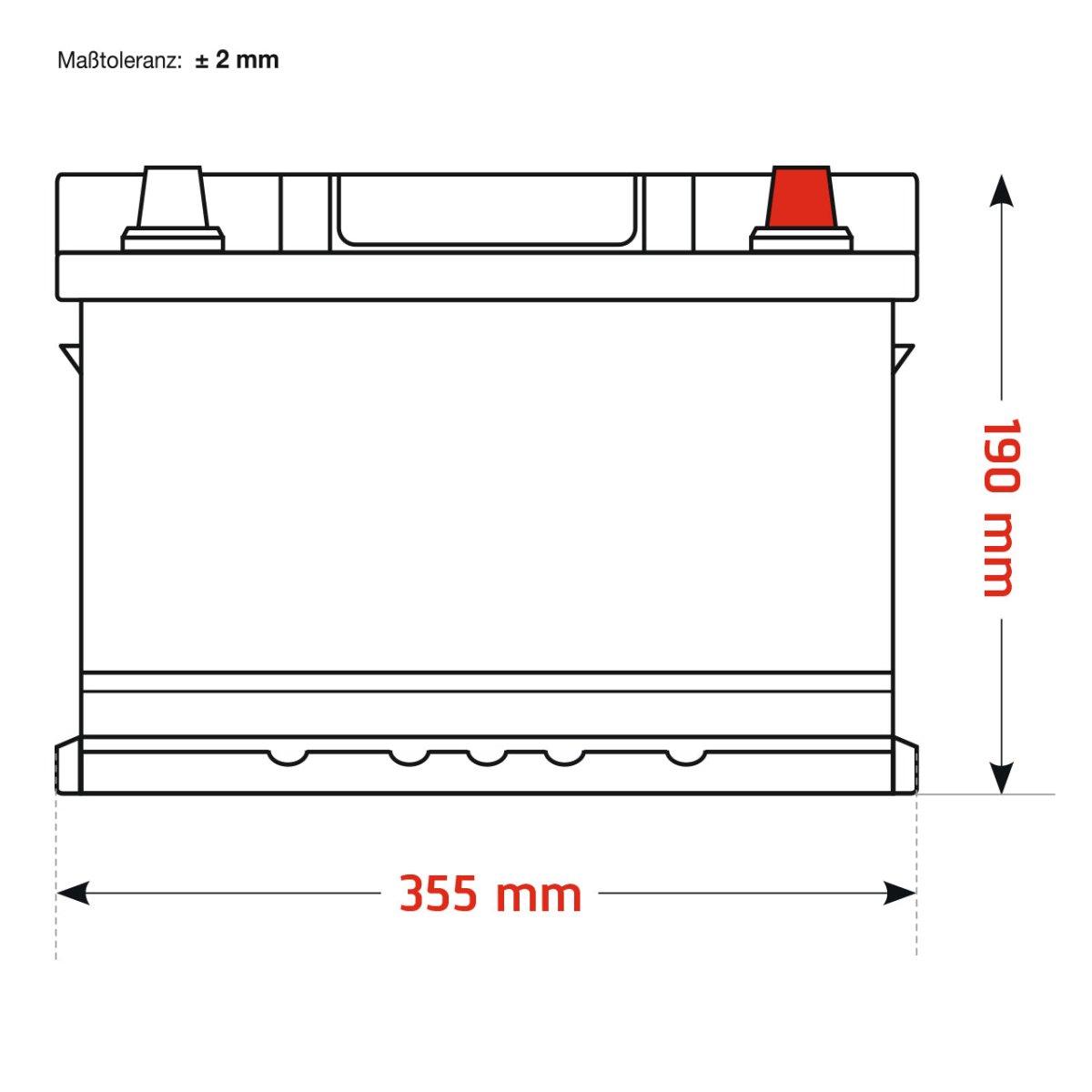 BIG Professional Lithium LiFePO4 12V 100Ah Versorgerbatterie