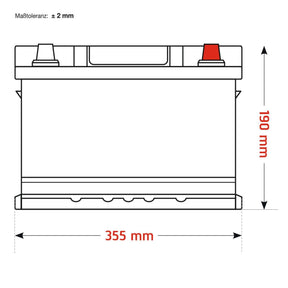 BIG Professional Lithium LiFePO4 12V 100Ah Versorgerbatterie