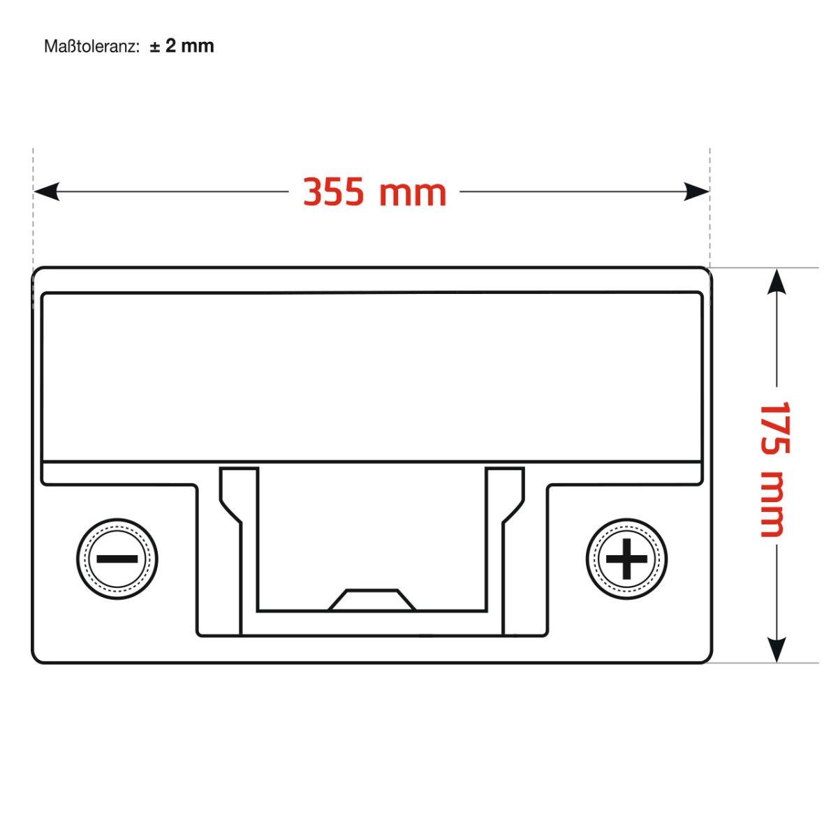 BIG Professional Lithium LiFePO4 12V 100Ah Versorgerbatterie