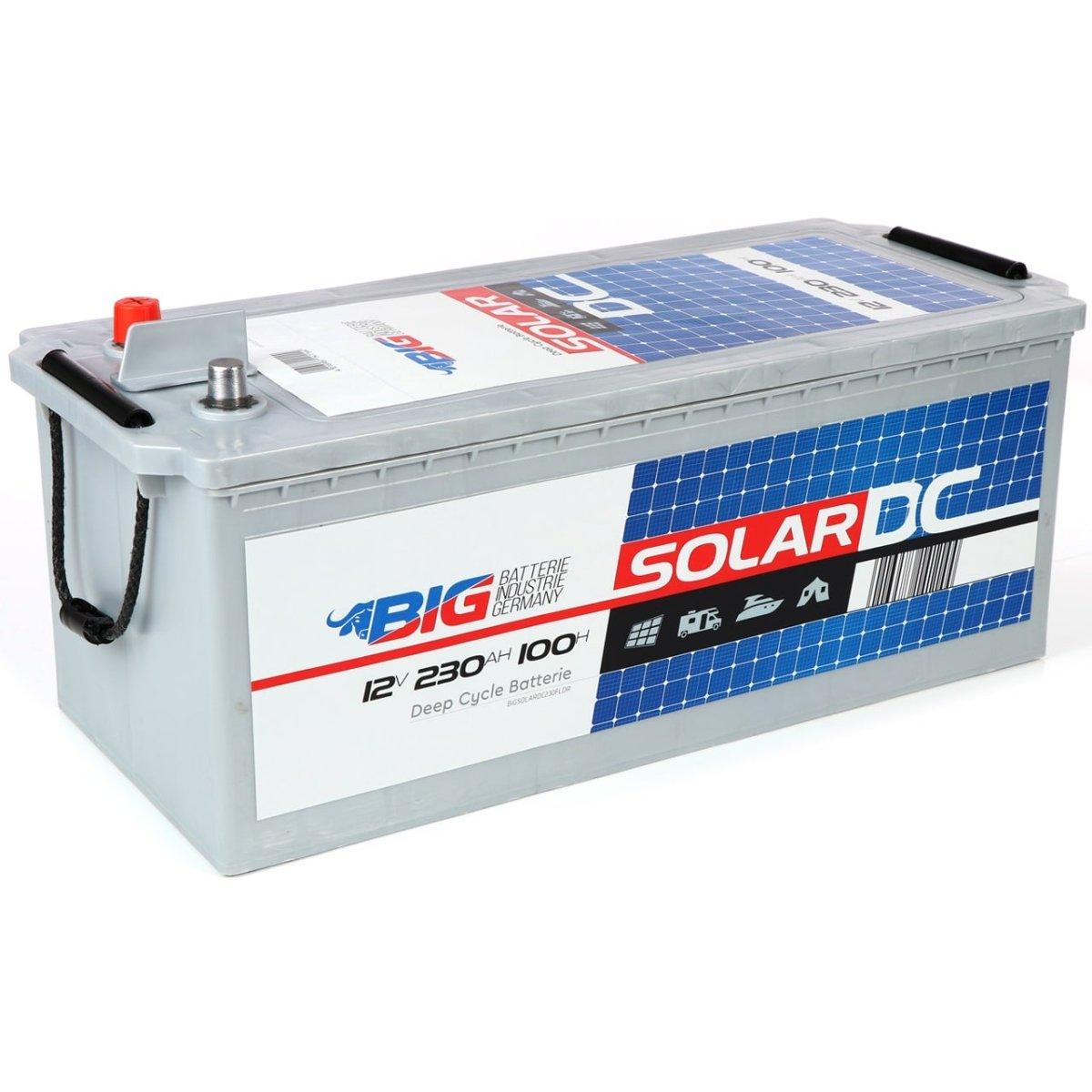 BIG Professional Solar DC 12V 230Ah C100 Versorgerbatterie