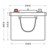 BIG Professional Solar DC 12V 260Ah C100 Versorgerbatterie