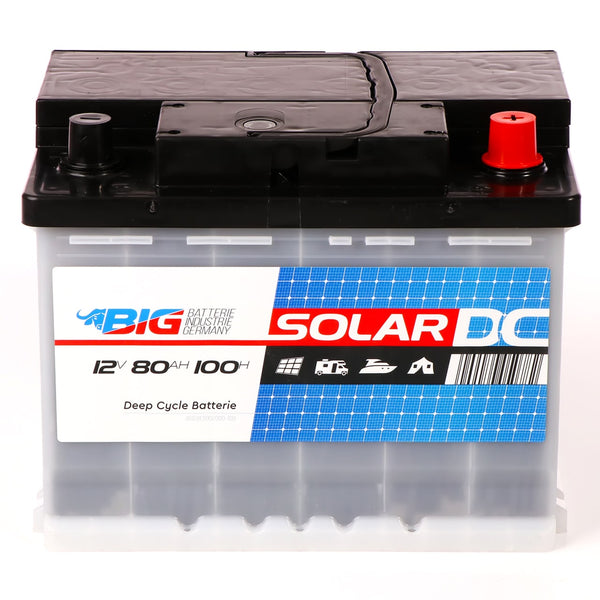 BIG Professional Solar DC 95502 12V 80Ah C100 Versorgerbatterie