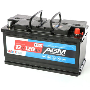 BIG Professional AGM 12V 120Ah C100 Versorgerbatterie