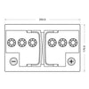 BIG Professional AGM 12V 120Ah C100 Versorgerbatterie