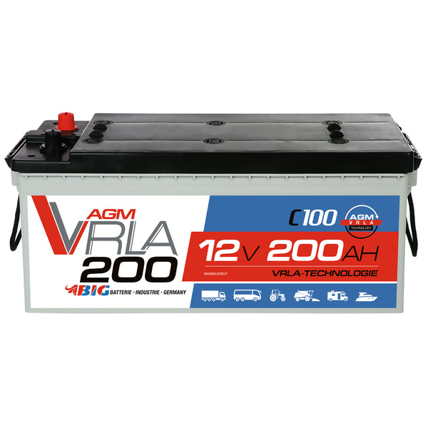 BIG Professional AGM 12V 200Ah C100 Versorgerbatterie