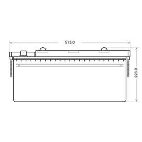 BIG Professional AGM 12V 200Ah C100 Versorgerbatterie