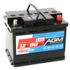 BIG Professional AGM 12V 80Ah C100 Versorgerbatterie