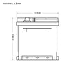 BIG Professional Solar DC EFB 12V 120Ah C100 Versorgerbatterie