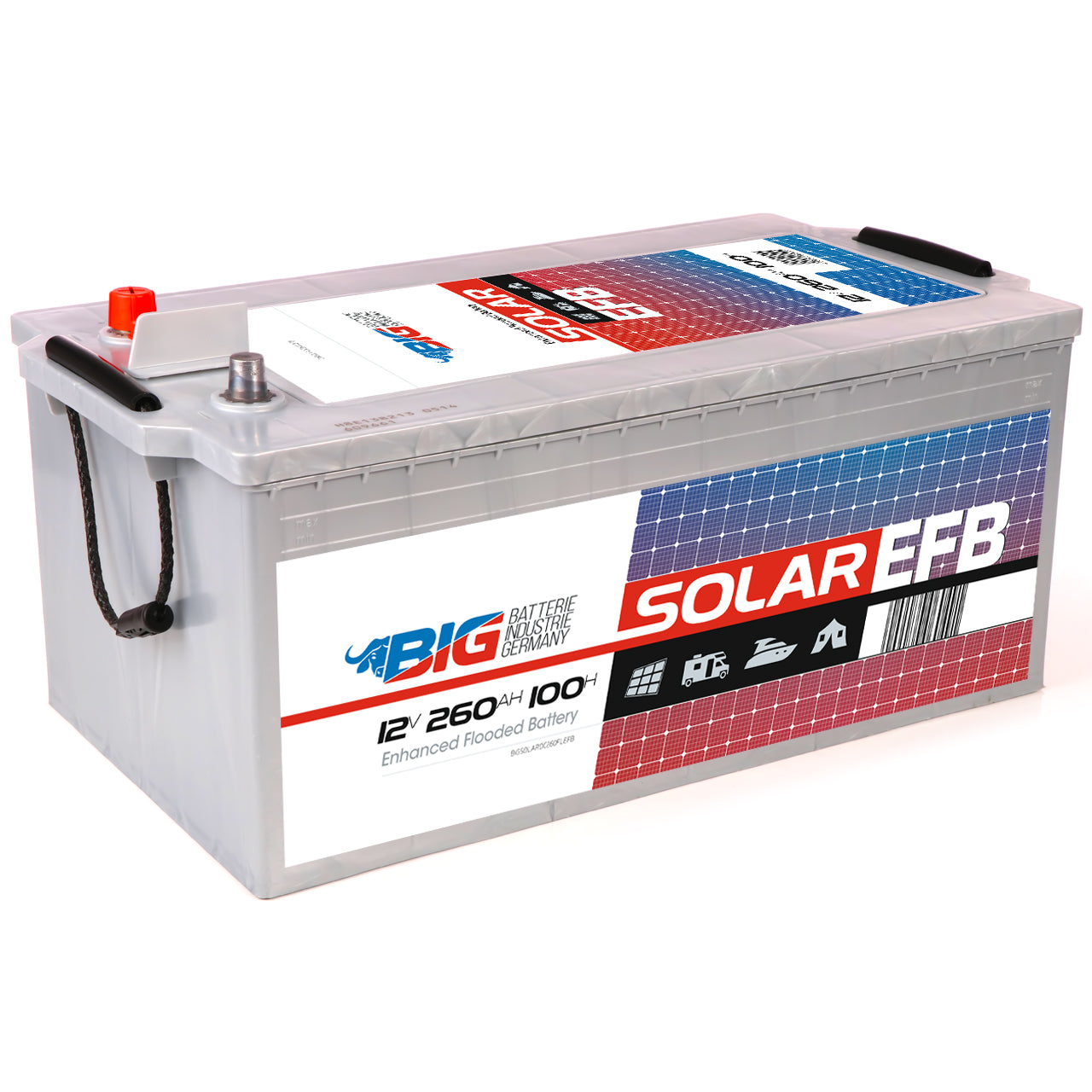 Q-Batteries 12SEM-60 Solar und Wohnmobil Batterie 12V 60Ah online