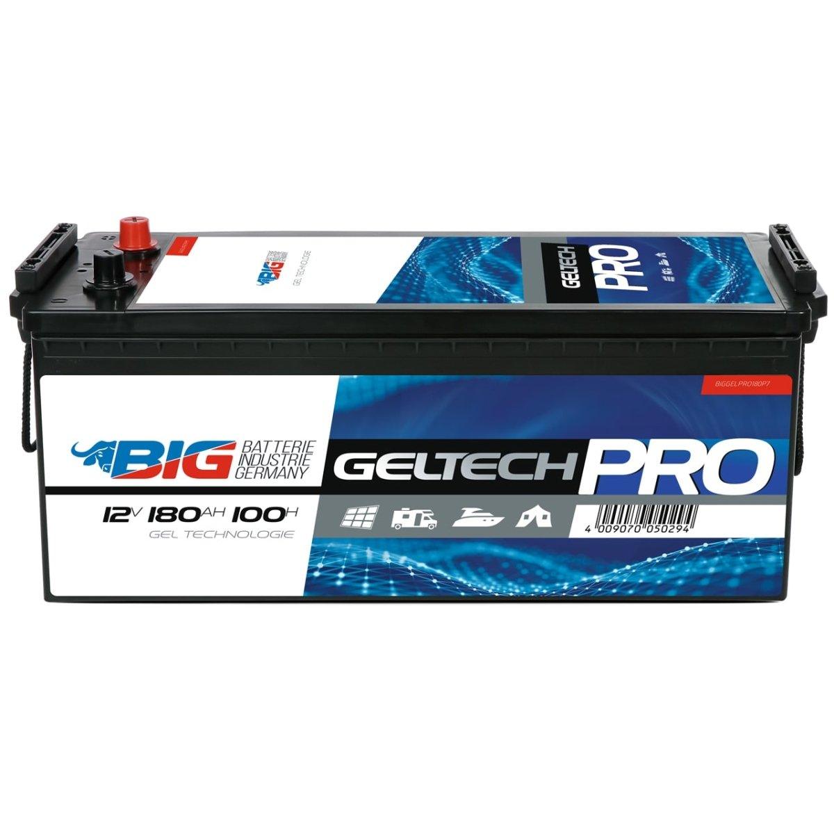 BIG GELTECH PRO GEL 12V 180Ah C100 Versorgerbatterie