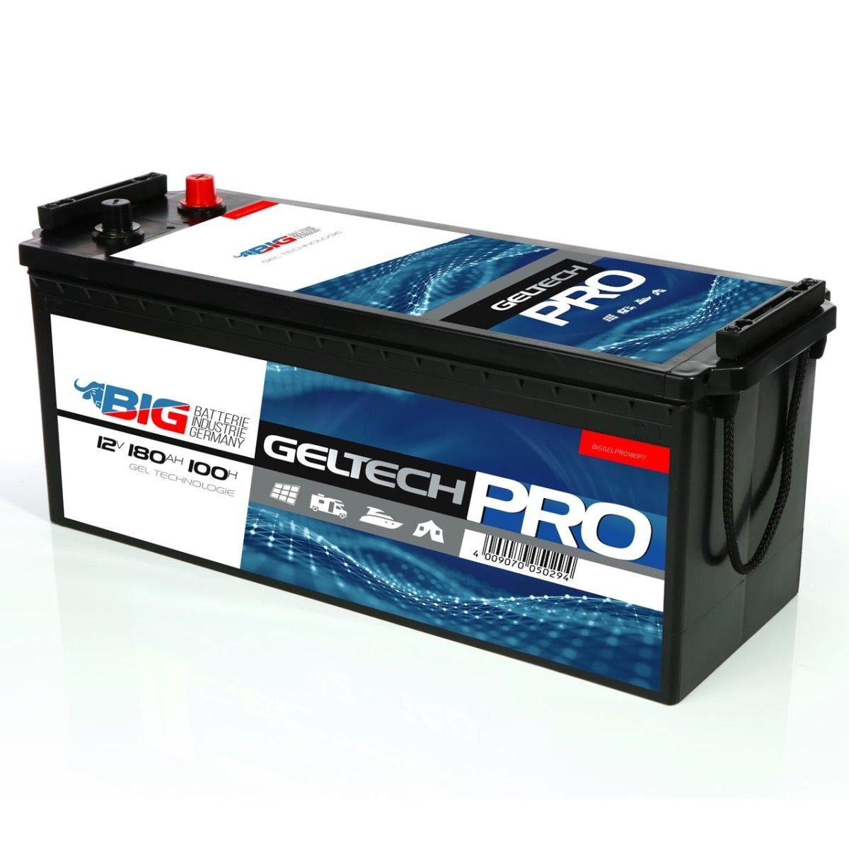 BIG GELTECH PRO GEL 12V 180Ah C100 Versorgerbatterie