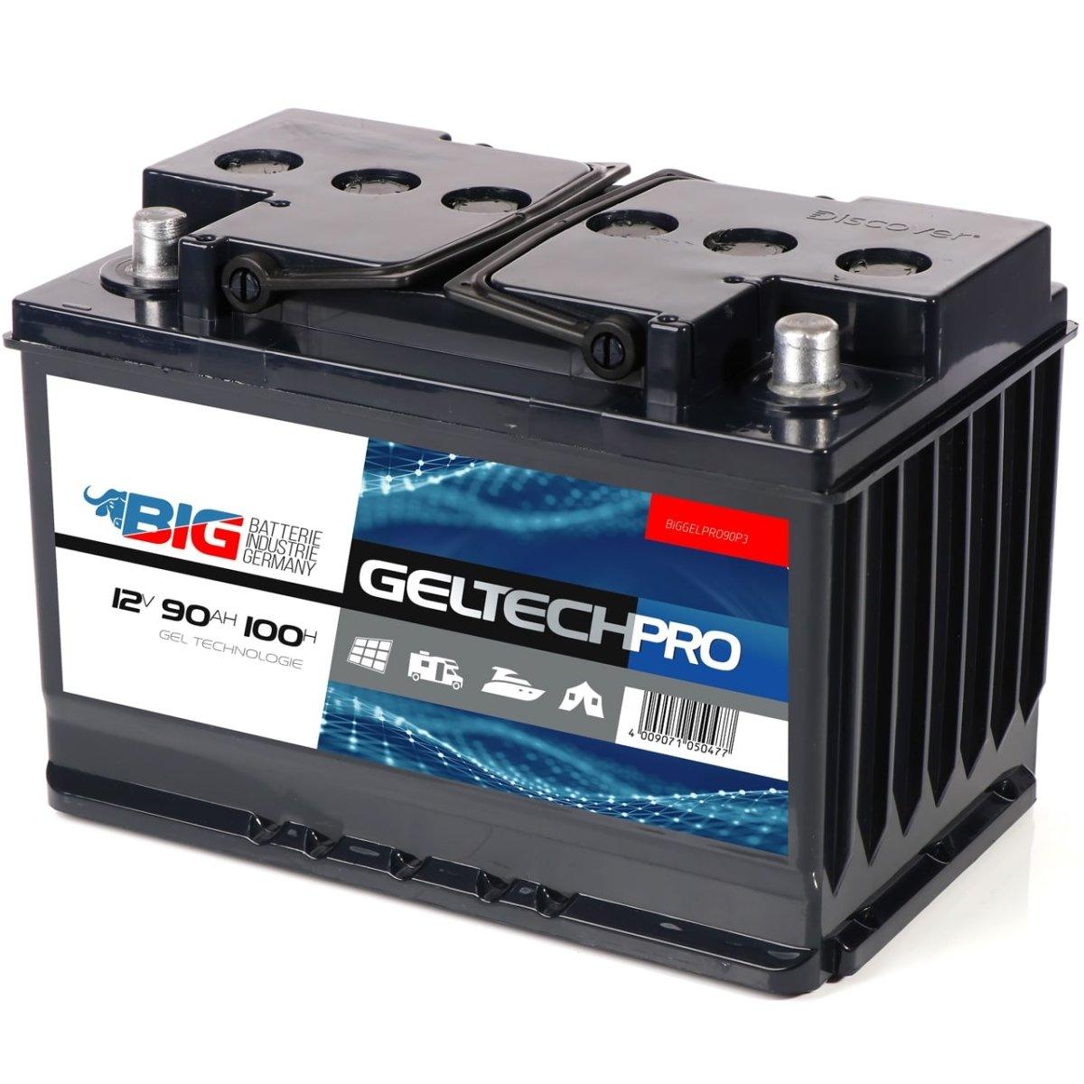 BIG GELTECH PRO GEL 12V 90Ah C100 Versorgerbatterie