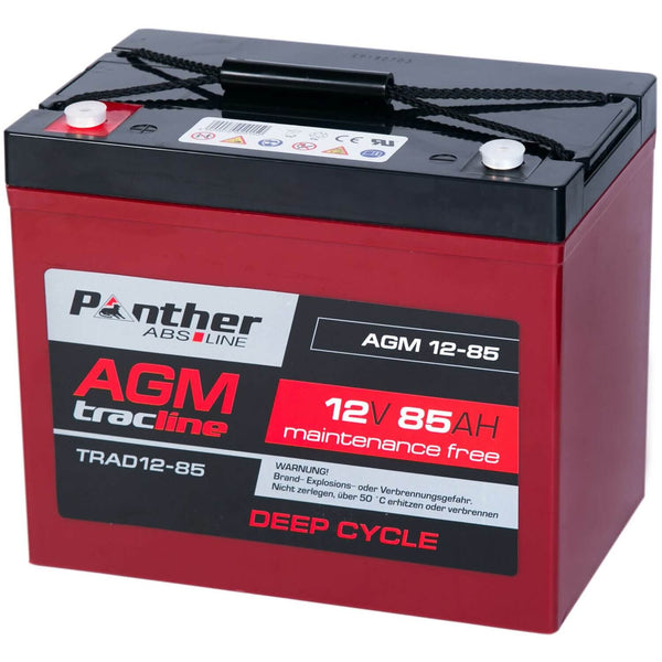 Panther tracline AGM 12V 85Ah Traktionsbatterie