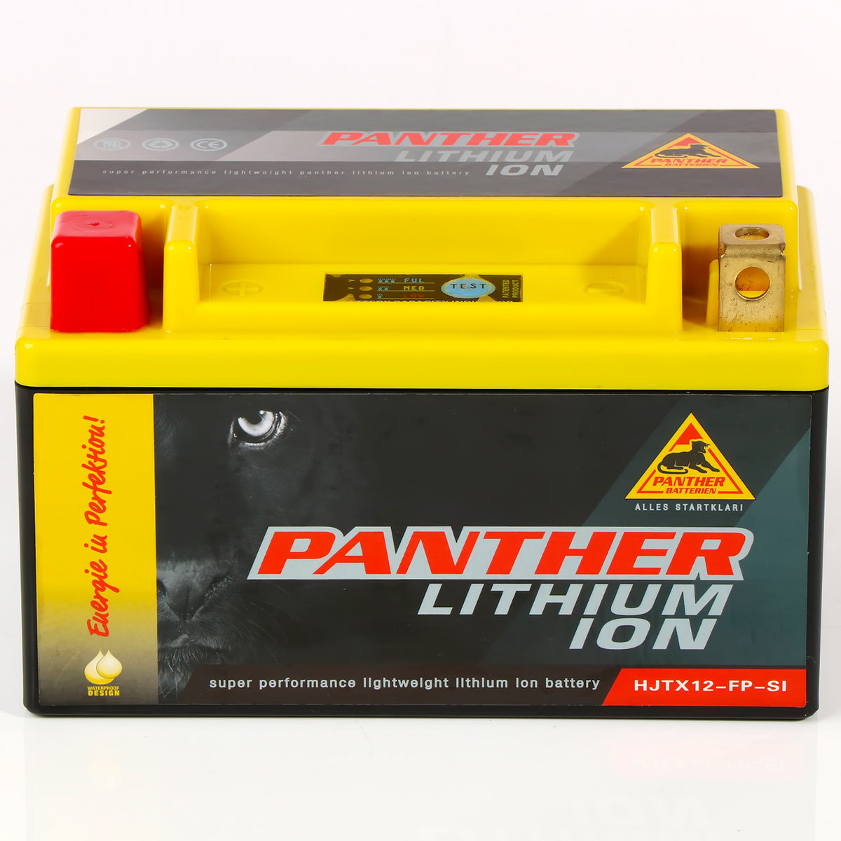 Panther Lithium Motorradbatterie 12V 4Ah HYTX12-FP